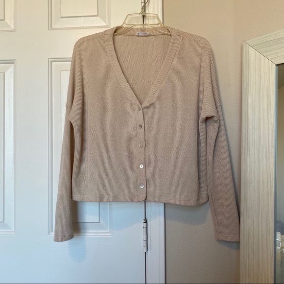 Full Tilt cropped cardigan from tillys - Picture 1 of 4